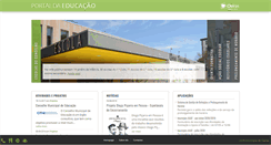 Desktop Screenshot of educacao.cm-oeiras.pt
